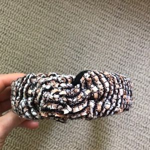 Anthropologie tweed headband (like new)